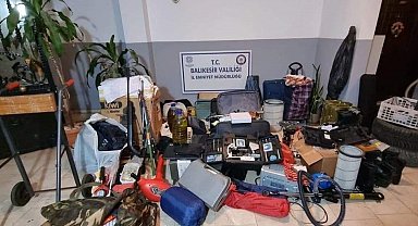 Erdek'te apartman sakini ortak depoyu soydu