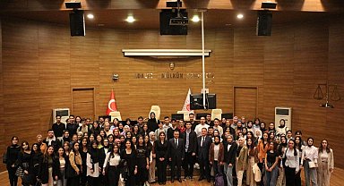 ERÜ Hukuk Fakültesi öğrencilerine konferans
