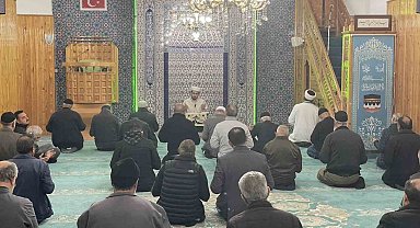 Erzincan'da Filistinliler için dua edildi