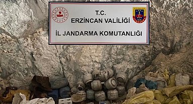 Erzincan'da terör operasyonu