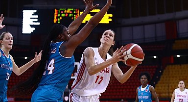 Euro Cup Women F Grubu: Olympiakos: 73 - Melikgazi Kayseri Basketbol: 95