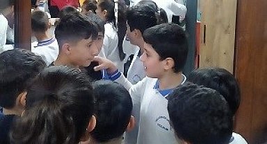 Faik Güngör Ortaokulu Gazze'ye sessiz kalmadı