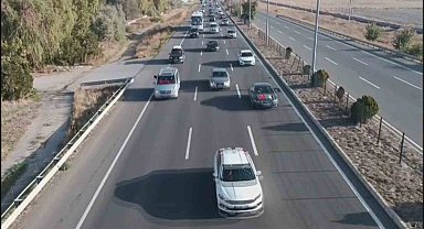 Filistin için özgürlük konvoyu Kayseri'den İncirlik'e hareket etti