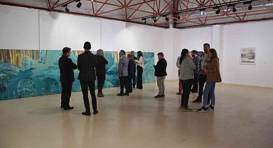 Geçmişten geleceğe izler sergisi büyük ilgi gördü