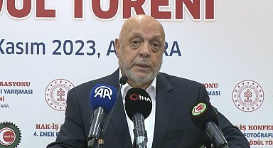 Hak-İş 4'üncü Emları Yarışması ödülleri sahiplerini buldu