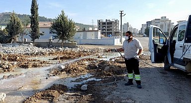 Haşere ilaçlama çalışmaları devam ediyor