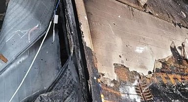 Hatay'da bir pansiyonda yangın çıktı