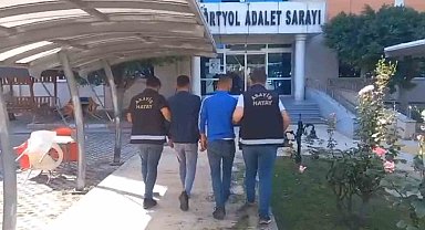 Hatay'da hırsızlık şüphelisi 5 kişi tutuklandı