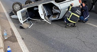 Hatay'da trafik kazası: 2 yaralı
