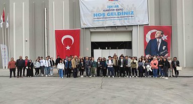 Honaz MYO öğrencileri, Denizli Kariyer Expo 2023 fuarına katıldı