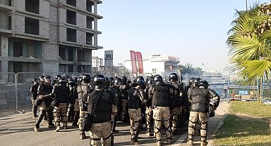 İncirlik Üssü'ne girmeye çalışan gruba müdahale