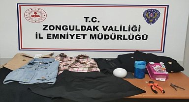 İş yerlerinden kıyafet çalan 2 hırsızlık zanlısı yakalandı