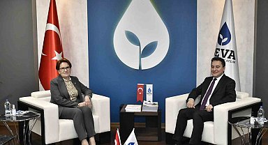 İYİ Parti lideri Akşener'den Babacan'a taziye ziyareti