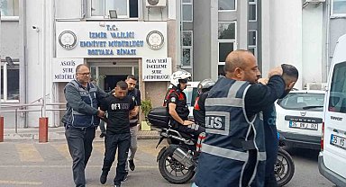 İzmir'de kuyumcudan 3 milyonluk soygun yapan 4 zanlı tutuklandı