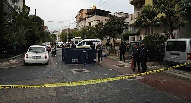 Karısına çocuklarının göz önünde kurşun yağdırdı