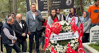 Kartallı Kazım vefatının 63'üncü yılında mezarı başında anıldı