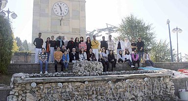 Kastamonu Üniversitesine gelen öğrencilere şehir tanıtıldı