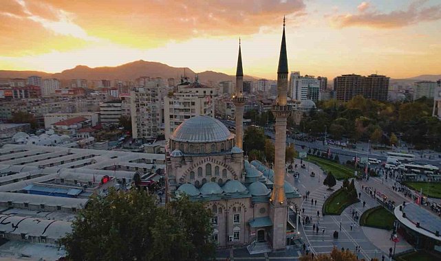 Kayseri'de mest eden gün batımı