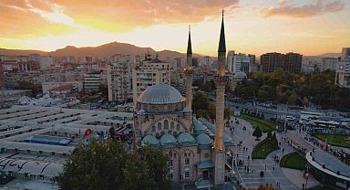 Kayseri'de mest eden gün batımı
