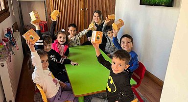 Kitap fuarı öncesi öğrencilere 27 bin kumbara dağıtıldı