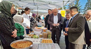 Kızılcahamam'da Filistin için yardım kampanyası düzenlendi