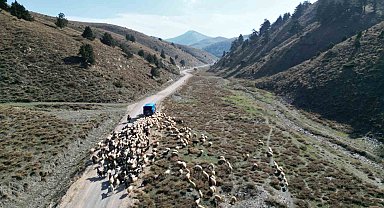 Konargöçerlerin kış öncesi zorlu göçü başladı