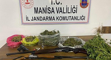 Manisa'da jandarmadan uyuşturucu operasyonu