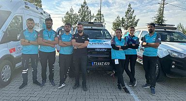 Mardin'de 4 ilden 215 personelin katılımıyla deprem tatbikatı yapıldı