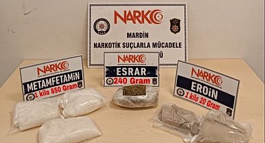 Mardin'deki uyuşturucu operasyonunda 1 tutuklama