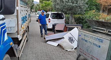 Marmaris Belediyesi'nden moloz uyarısı