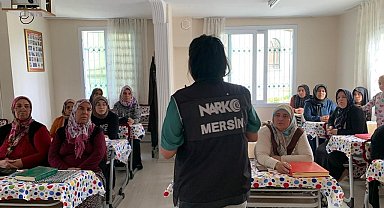 Mersin'de bağımlılıkla mücadelede eğitim çalışmaları sürüyor