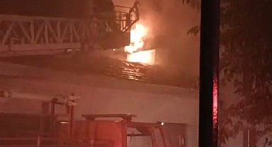 Milas'ta yıldırım düşmesi sonucu bir evde yangın çıktı