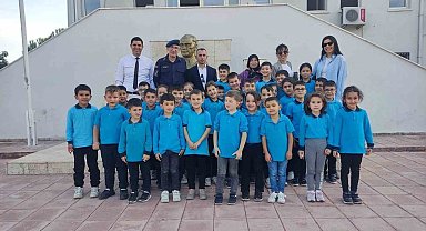 Minikler jandarmayı yakından tanıdı