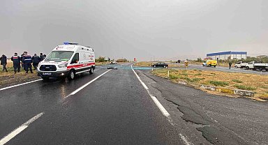 Motosiklet sürücüsü kazada hayatını kaybetti