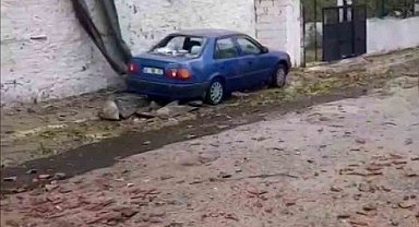 Muğla'da dolu, yağmur, fırtına sonrası hortum