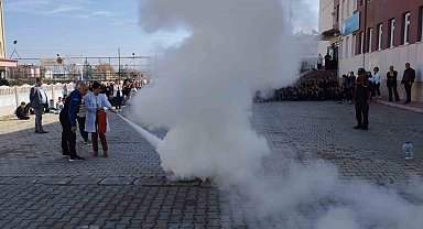 Öğrencilere 'afet farkındalık' eğitimi verildi