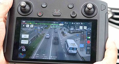 Ordu'da havadan ve karadan trafik denetimleri sürüyor