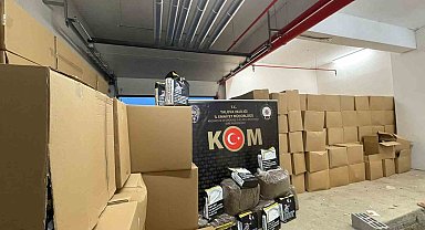 Osmangazi Köprüsü'nde bir kamyonda 6 ton 55 kilo kaçak tütün ele geçirildi