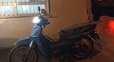 Park halindeki motosiklet çalındı