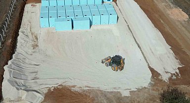 Pazaryeri'nde bin 500 metreküplük modüler su deposunun yapımına başlanıldı