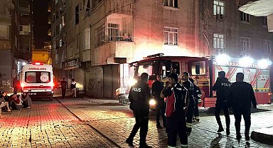 Prizde unutulan şarjlı ışıldak yangına sebep oldu