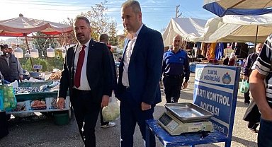 Pursaklar'da pazar alanları mercek altında