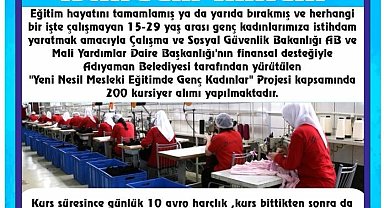 "Yeni nesil mesleki eğitimde genç kadınlar" projesi başladı