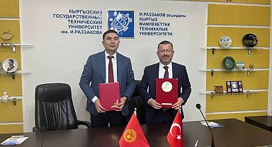 Rektör Kırışık Kırgızistan'da işbirliği ziyaretleri yaptı