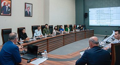 Rektör Levent öğrenci temsilcileri ile bir araya geldi