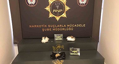 Rize'de durdurulan araçtan uyuşturucu çıktı