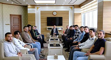 SCÜ Rektörü Yıldız: "Filistinli kardeşlerimiz için mücadele etmeye devam edeceğiz"