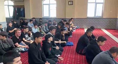 Şehitler için hatim okundu