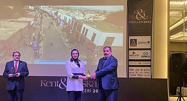 Şenoba belde belediye başkanı ödüle layık görüldü