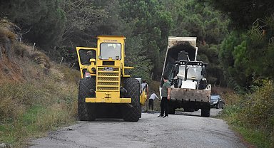 Sinop'ta sıcak asfalt çalışmaları